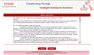 Agreement Page